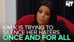 Kim Kardashian Hits Back With Words, And She Nails It