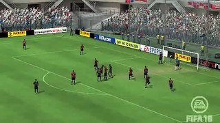 FIFA 10 Goal from Corner Kick