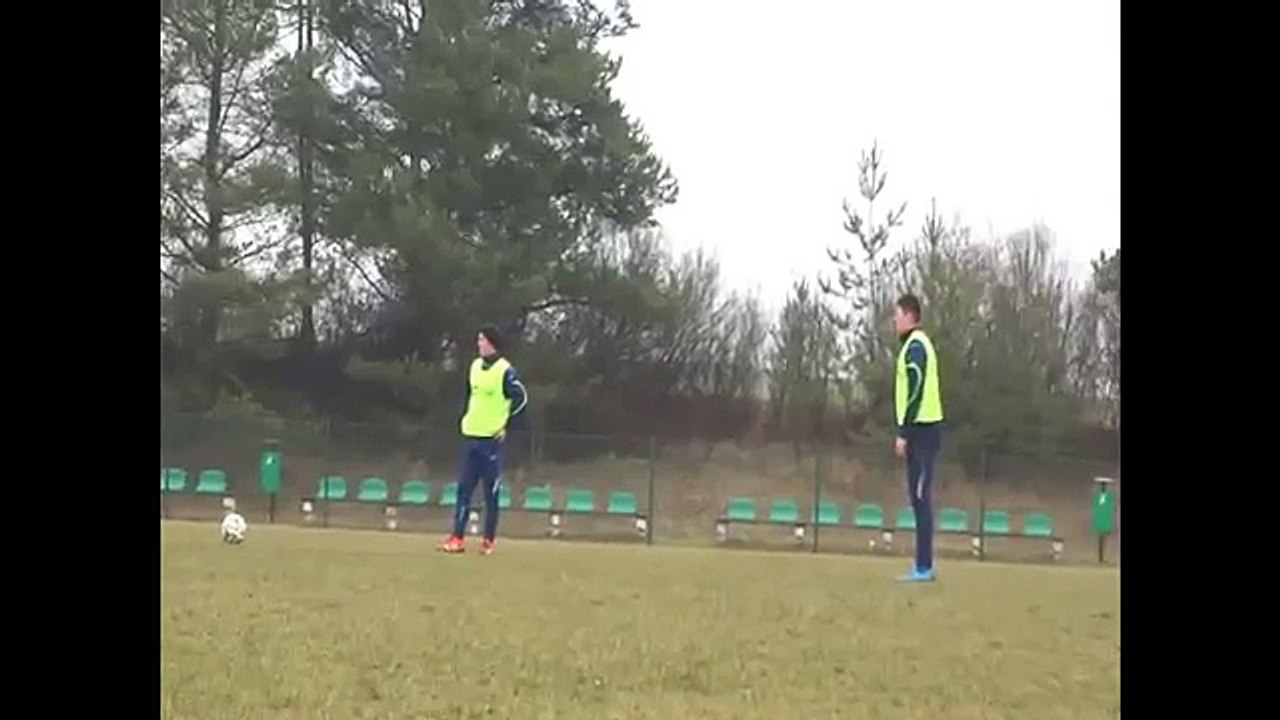 Nałęcz Ostroróg   Noteć Dziembowo fragment meczu (1024p FULL HD)