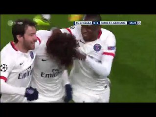 All Goals HD - Chelsea 1-2 Paris Saint German - 09.03.2016 HD (2-3)