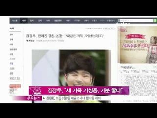 [Y-STAR] Kim Kangwoo "It's pleasure to get brother-in-law" (김강우, 처제 한혜진 결혼 소감 '새 가족 생겨 좋다')