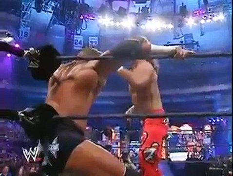 WWE Chris Benoit Vs Shawn Michaels Vs Triple H - WrestleMania 20