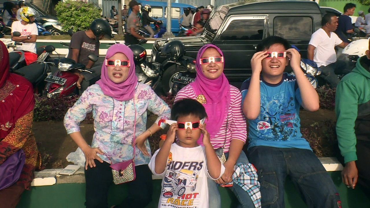 Eclipse total de sol en Indonesia