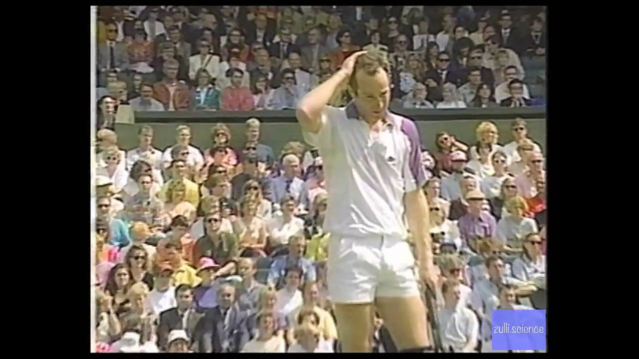 Wimbledon 1992 1/2 Final - Andre Agassi vs John McEnroe