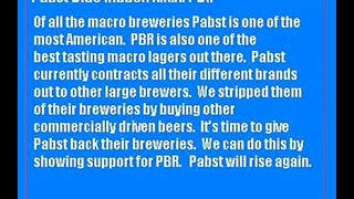 Ruben's Picks: Pabst Blue Ribbon