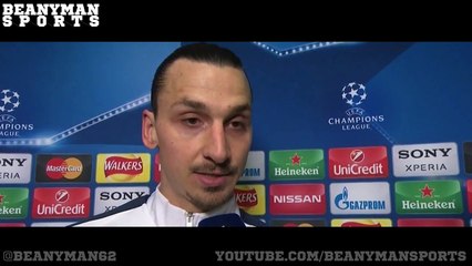 Chelsea 1-2 PSG (2-4 Agg) - Zlatan Ibrahimovic Post Match Interview (English)