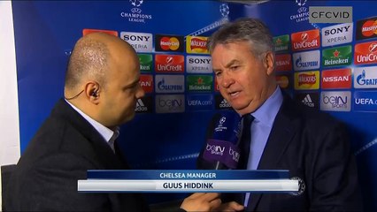 Guus Hiddink pre match vs PSG