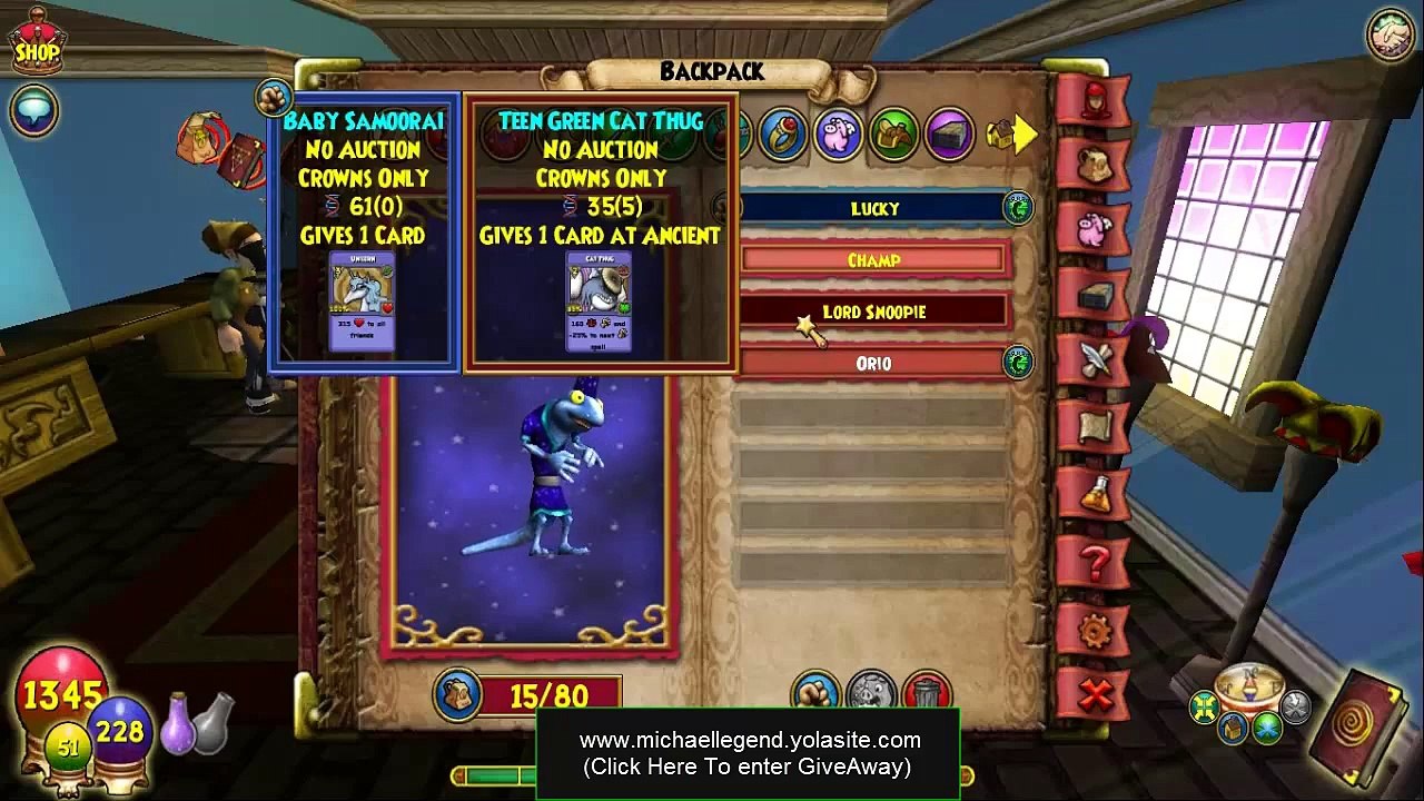 Buy Sell Accounts - Wizard101- • 3000 crowns account giveaway • ENDED