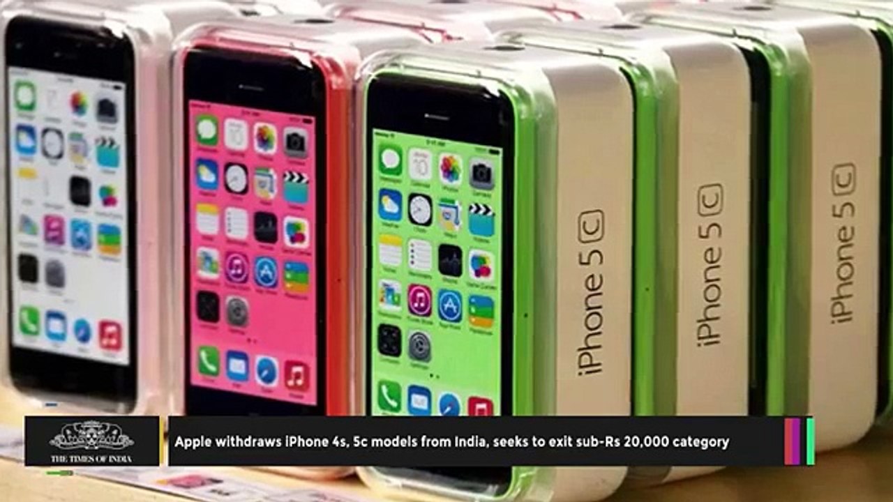Apple Exit Sub Rs 20,000 Category | No More iPhone 4s & 5c in India (News World)