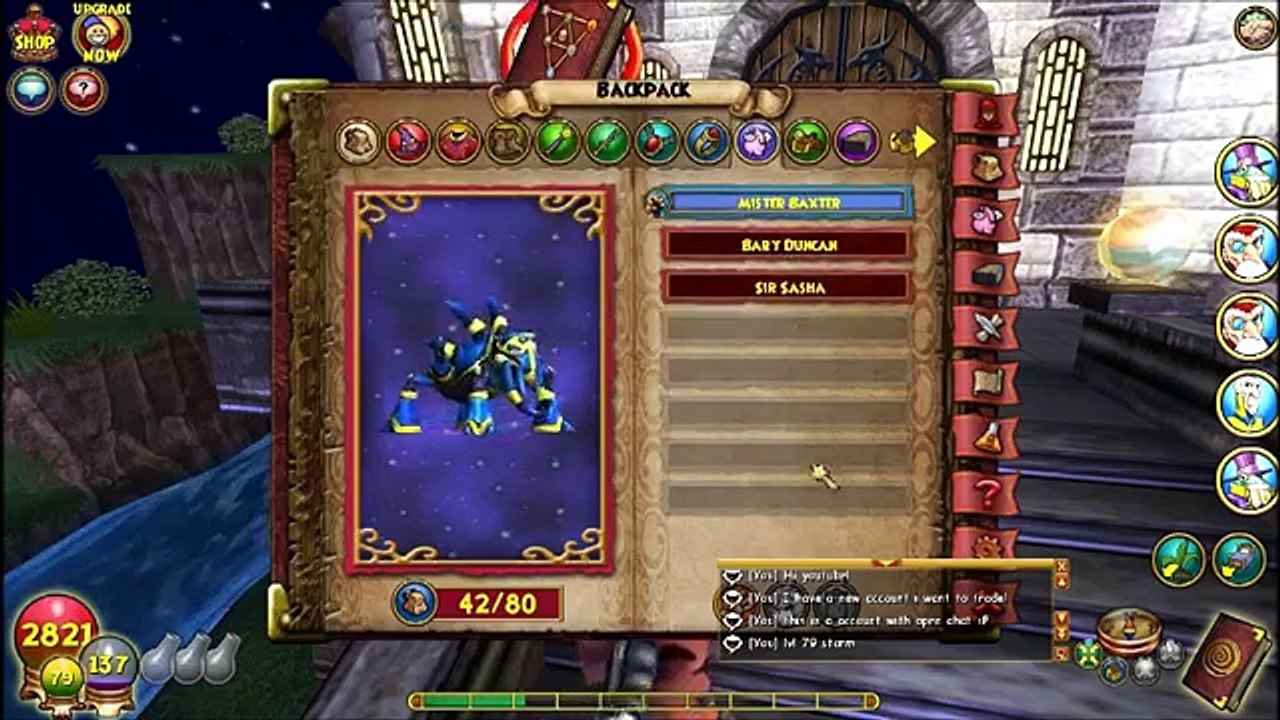 Wizard101 Amazing Account TRADE