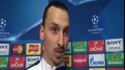 Chelsea 1-2 PSG (2-4 Agg) - Zlatan Ibrahimovic Post Match Interview