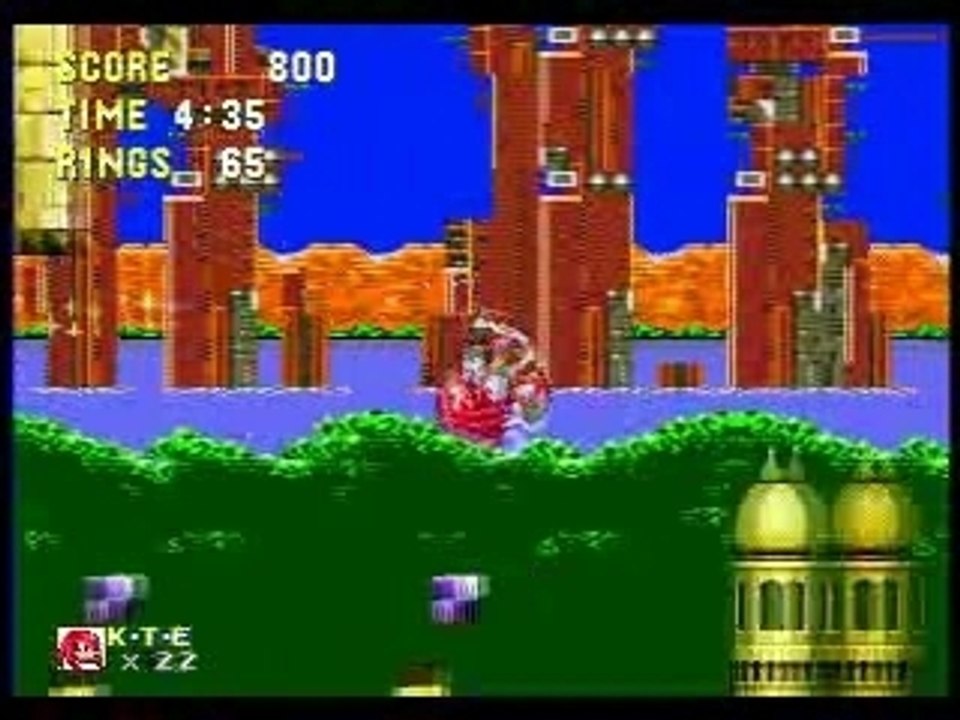 Launch Base Zone Act 1 Knuckles