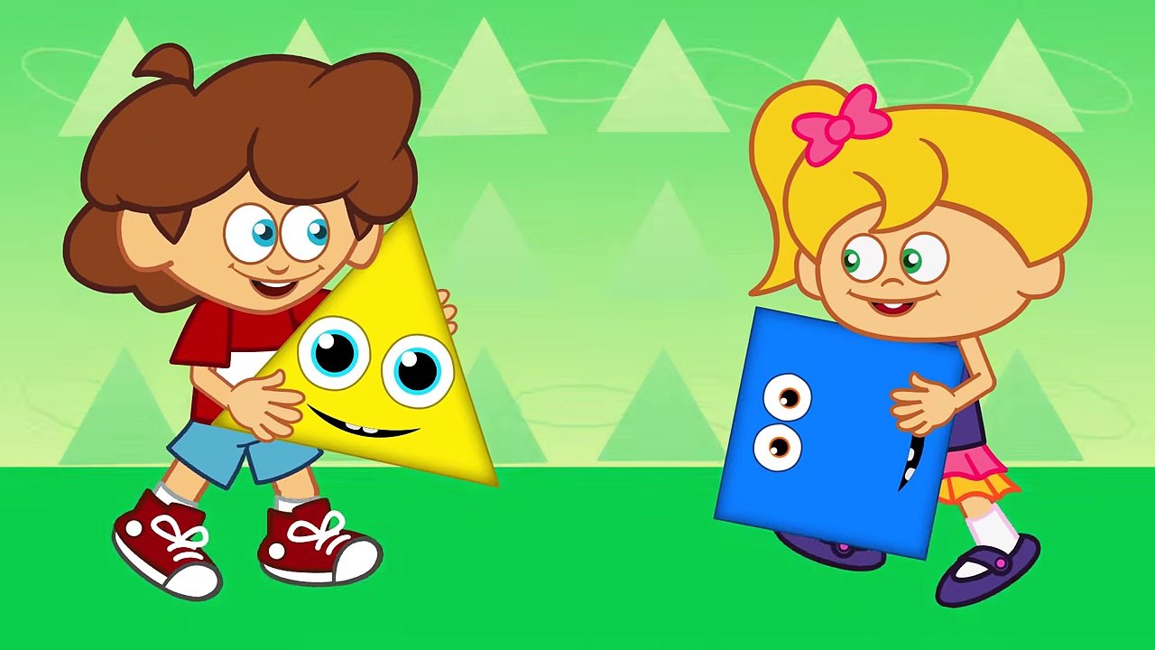 Okul Öncesi Şekiller şarkısı - Şekilleri öğreniyorum - Çocuk Şarkıları 2015