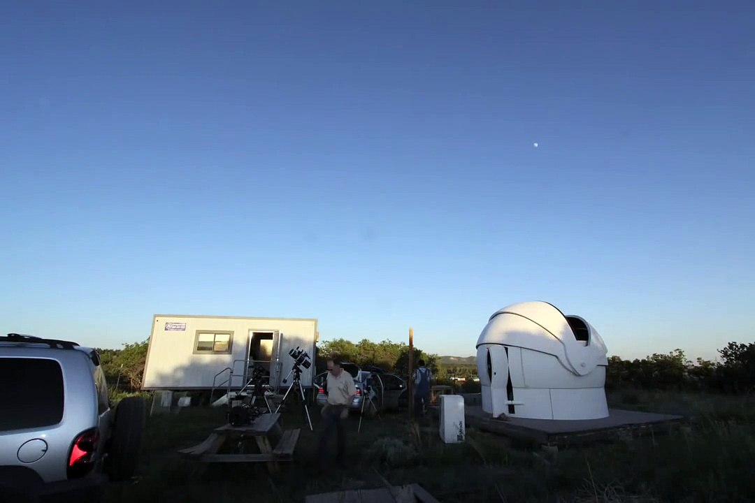 Fort Lewis Observatory Dusk Time Lapse