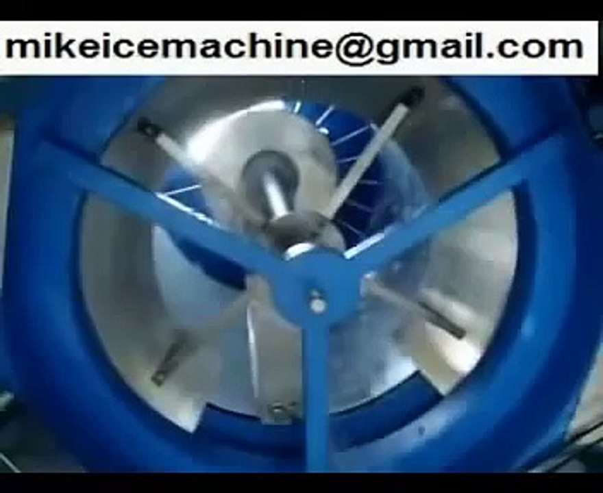 flake ice making machine and ice room