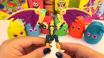 Play Doh Minnions Surprise Eggs Lego Mickey Mouse Clubhouse Shopkins Cars 2