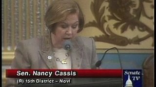 SENATOR CASSIS COMMENTS ON HOUSE BILL 5858.