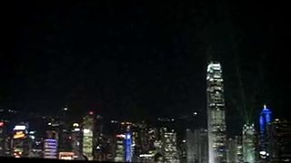 Laser Show from Tsim Sha Tsui, Hong Kong