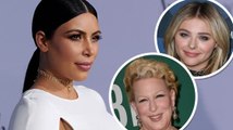 Kim Kardashian habla en contra de Bette Midler y Chloe Grace Moretz