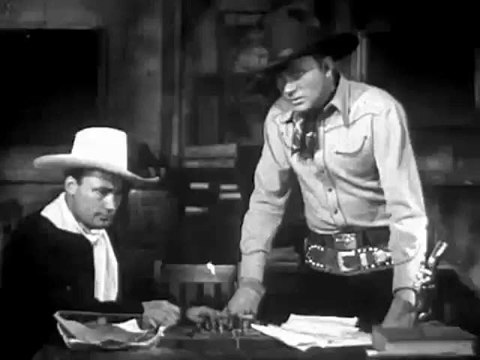 1944 GANGSTERS OF THE FRONTIER - Tex Ritter, Dave O'Brien - Full movie
