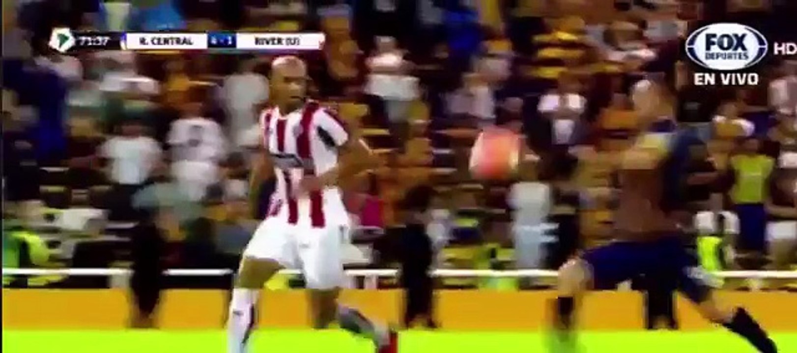 Qué Golazo de Marco Ruben !!!!! - Hat-Trick - Rosario Central 4-1 River Plate - Copa Libertadores 2016