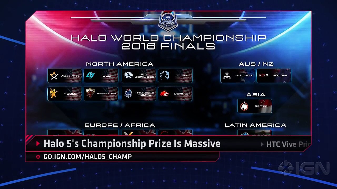 Halo 5 REQ Sales Greatly Expand Halo Championship Prize Pool IGN Daily Fix