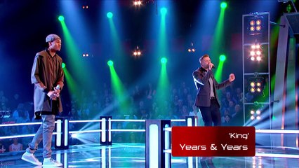 Kagan Vs Dave Barnes- Battle Performance - The Voice UK 2016 - BBC One