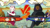 Naruto Ultimate Ninja Storm 3 V.S Spammer Online Ranked Match #11 Wrath Of Pts Sakura #5