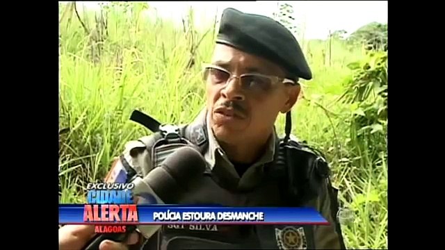 Rio Largo: Polícia troca tiros com bandidos Vídeo TNH1 Fique Alerta