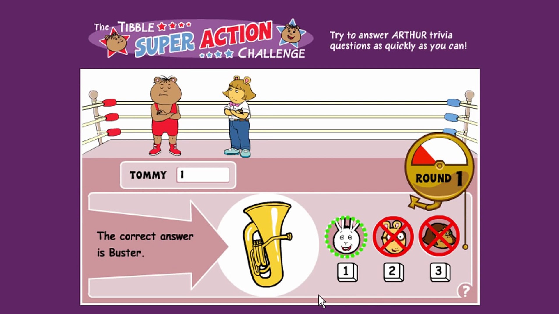 Arthur Tibble Super Action Challenge Animation Pbs Kids Cartoon Game Play Video Dailymotion