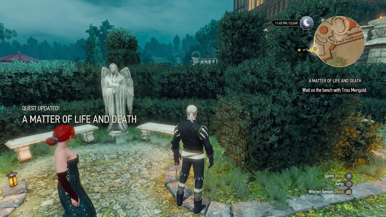 THE WITCHER 3 WALKTHROUGH PART 97 - A MATTER OF LIFE AND DEATH [SEXY TRISS]