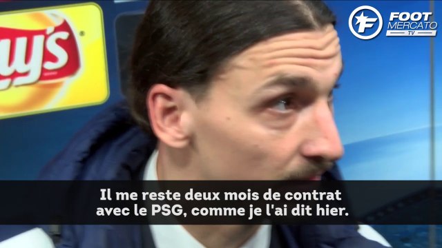 Zlatan Ibrahimovic évoque son avenir