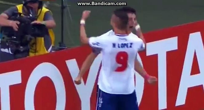 Gol Leandro Barcia 0-2 - Palmeiras vs Nacional - Copa Libertadores 2016
