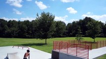 Aerial Video of Heritage Skate Park in Clarksville, TN