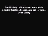 Download Rand McNally 2006 Cleveland street guide including Cuyahoga Geauga Lake and portions