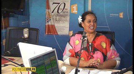 Yasmina Degage (tahitien) - Parlons des 70 ans de l'Assemblée - 09 03 2016