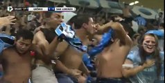 Gol de Falta Fred 1-0 - Gremio x San Lorenzo - Copa libertadores 2016