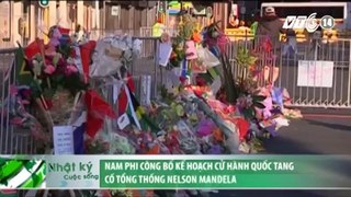 VTC14_Nam Phi công bố kế hoạch quốc tang cựu Tổng thống Nelson Mandela