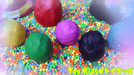 アンパンマン おもちゃアニメ ねんど たまごの中身は何だろう？ Toy Kids トイキッズ animation anpanman テレビ 映画