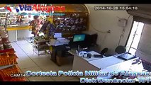 Polícia Militar de Alagoas divulga vídeo do matador de Van Dame
