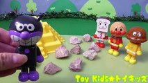 アンパンマン おもちゃアニメ ねんどで顔を作るよ！ Toy Kids トイキッズ animation anpanman テレビ 映画