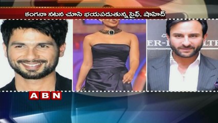 Shahid, Saif unhappy with Kangana playing the lead in 'Rangoon'? (10-03-2016)