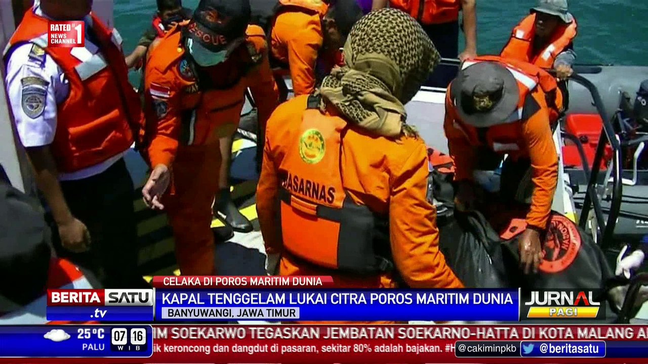 Kapal Tenggelam Lukai Citra Poros Maritim Dunia