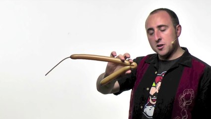 One Balloon Mustache - Balloon Animal Lessons #3