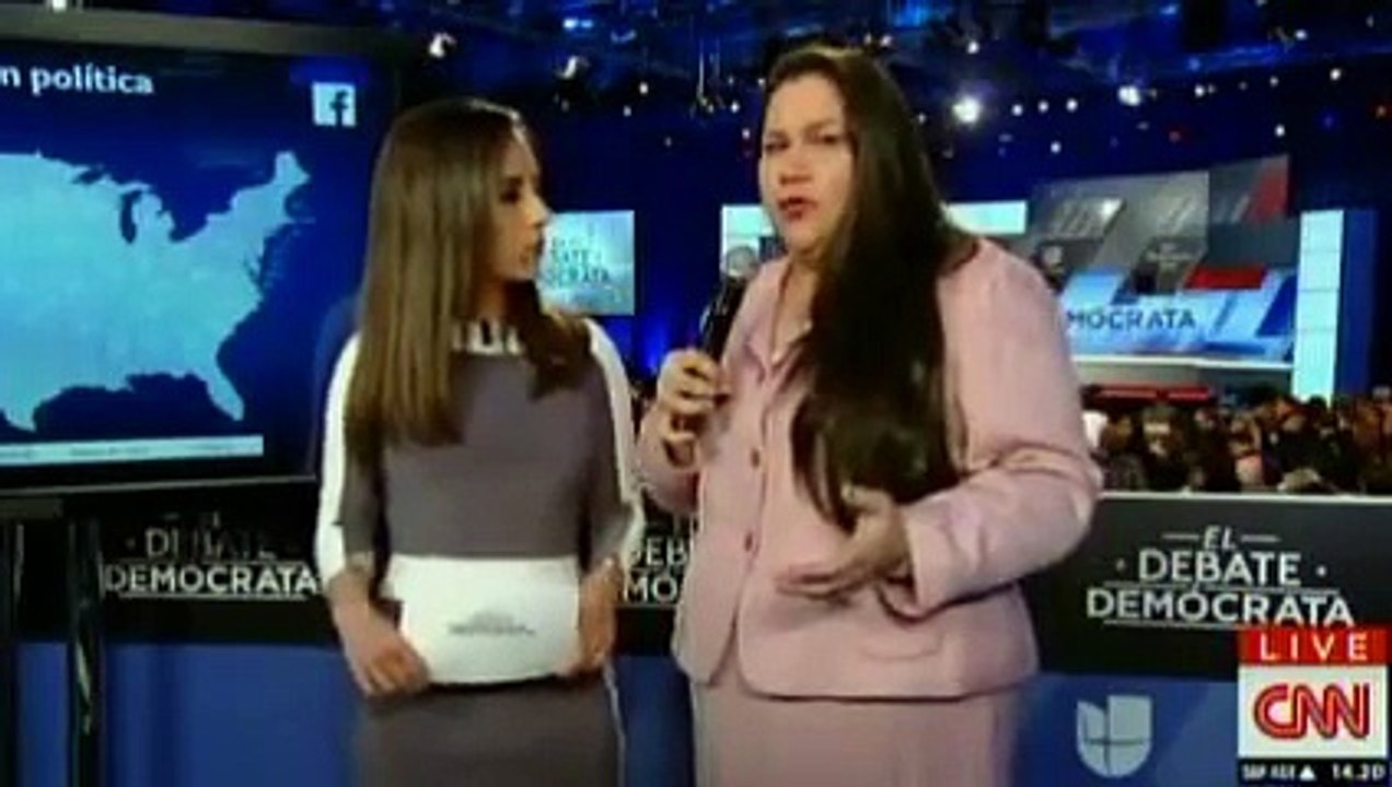 FULL CNN UNIVISION DEMOCRATIC DEBATE 2016 - P6 - March 09, 2016
