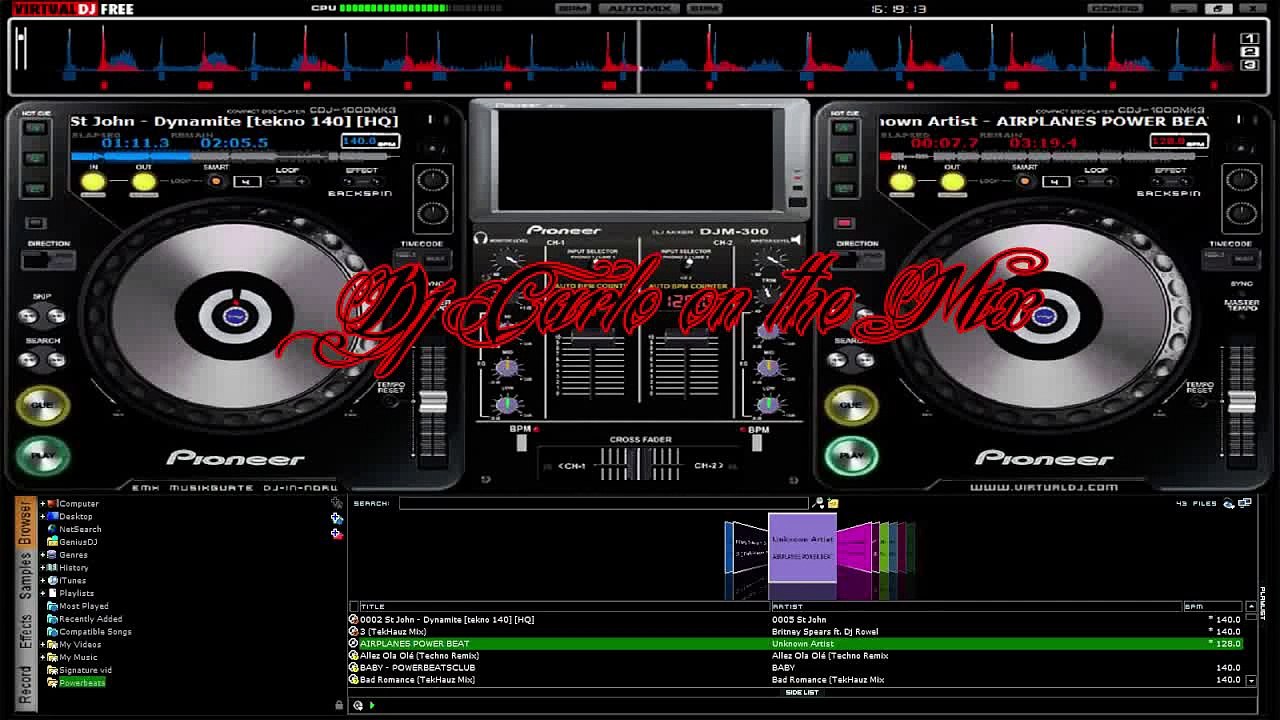 Powerbeats Mix disco