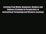 [PDF] Learning From Media: Arguments Analysis and Evidence (A volume in Perspectives in Instructional
