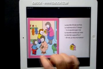 Tchoupi aime sa nounou iPad ebook enfant - IDBOOX  Dessins Animés T'choupi