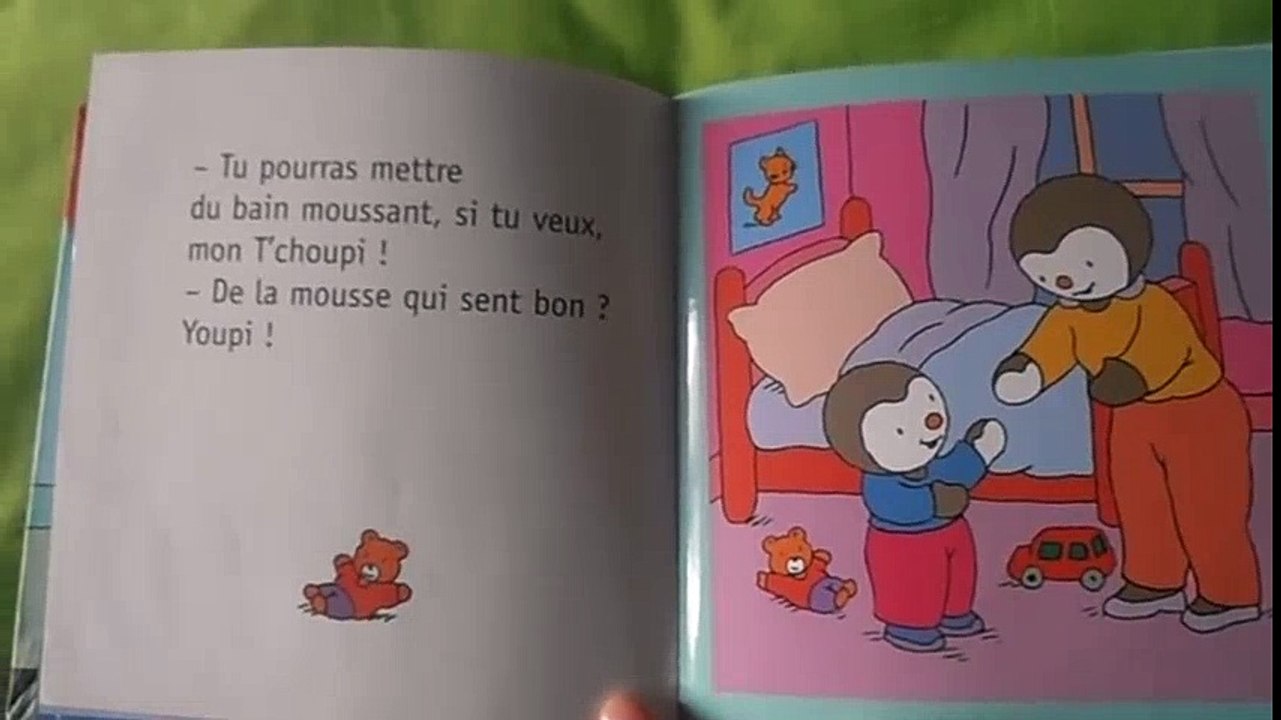 Histoire pour les enfants : T'choupi prend son bain  Dessins Animés T'choupi