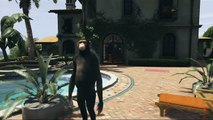 GTA V: Life As A Chimp (GTA V Funny Moments With Mods)